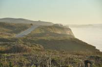 A famosa rodovia One, entre San Francisco e Santa Cruz, no litoral da Califórnia, nos Estados Unidos